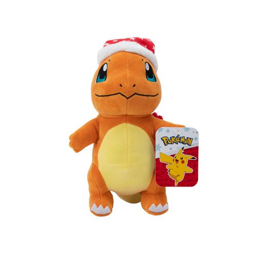 Peluche Pokémon Seasonal Holiday Charmander with Santa Hat W4
