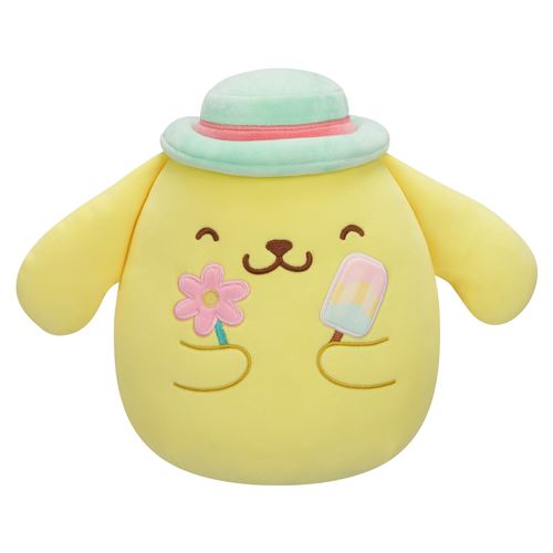 Peluche Squishmallows Hello Kitty and Friends Seize the Moment Pompompurin Popsicle