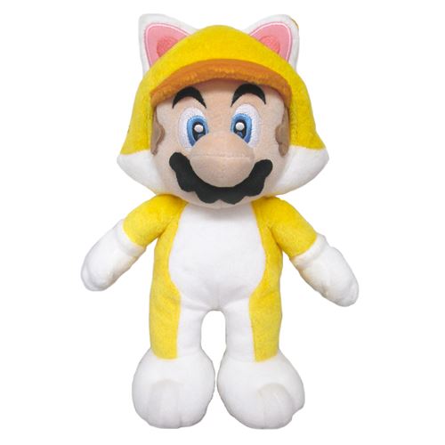 Peluche Toga Nintendo Together+ Super Mario 3D Land Mario Chat 24 cm