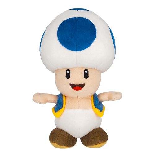 Peluche Toga Nintendo Together+ Super Mario Toad 20 cm Bleu