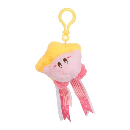 Peluche Tomy Kirby Porte-clés Mofulatto Kirby Assis sur Warpstar