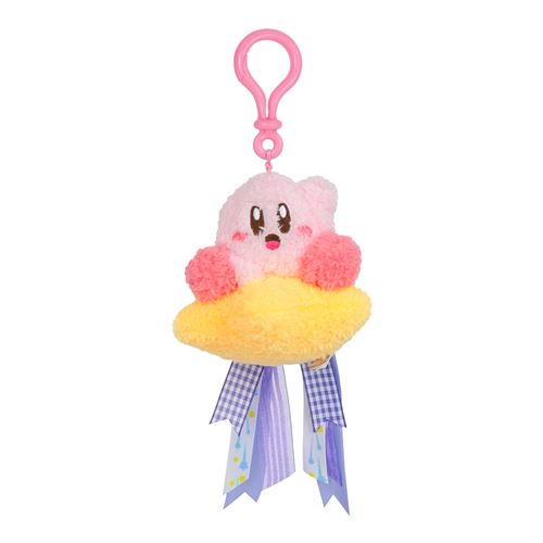 Peluche Tomy Kirby Porte-clés Mofulatto Kirby Volant sur Warpstar