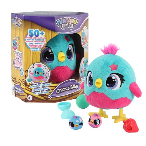 Peluche interactive Dujardin Funtasy Family Chick-a-Boo