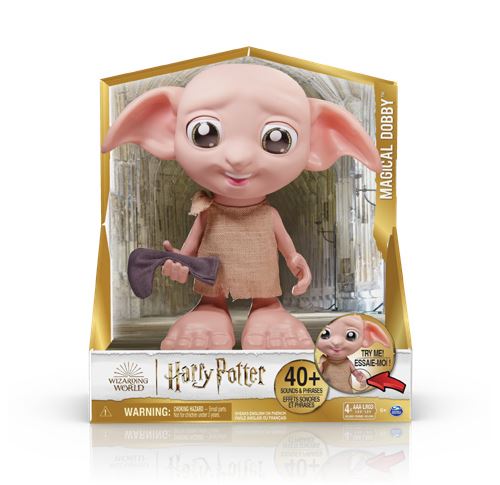 Peluche interactive Harry Potter Dobby Wizarding World