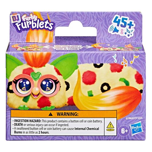 Peluche interactive Hasbro Furby DJ Furblets Modèle aléatoire