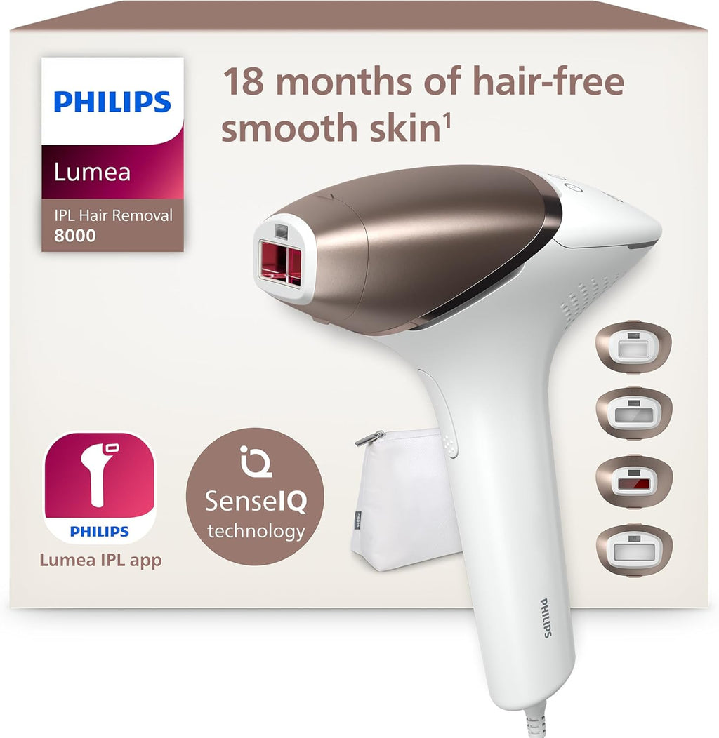 Philips Lumea Série 8000 : l’épilateur à lumière pulsée Philips