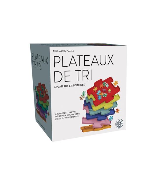 Plateaux de Tri Puzzle Couleurs Professor Puzzle