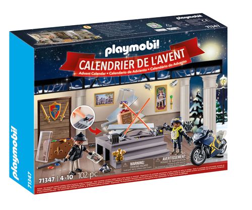 Playmobil Calendrier de l'Avent 71347 Police
