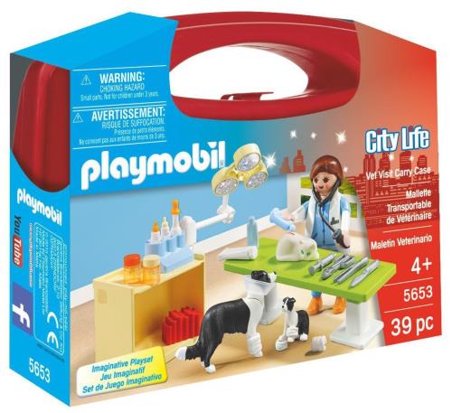 Playmobil City Life 5653 Valisette Vétérinaire