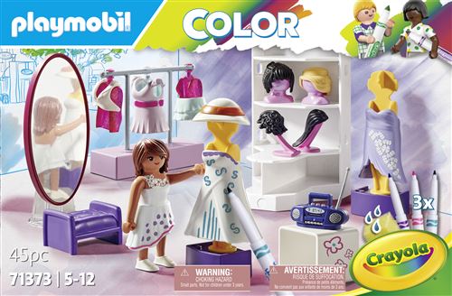 Playmobil Color 71373 Atelier de styliste
