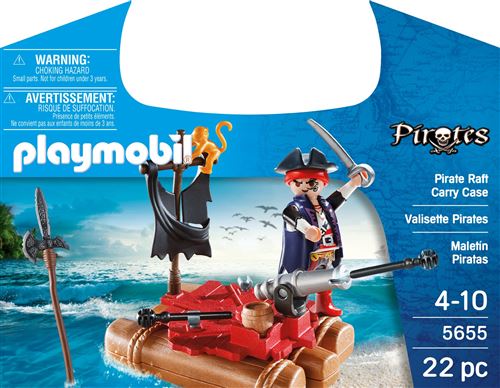 Playmobil Pirates 5655 Mallette transportable de pirates