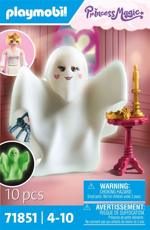 Playmobil Princess Magic 71851 Princesse et déguisement fantôme phospho