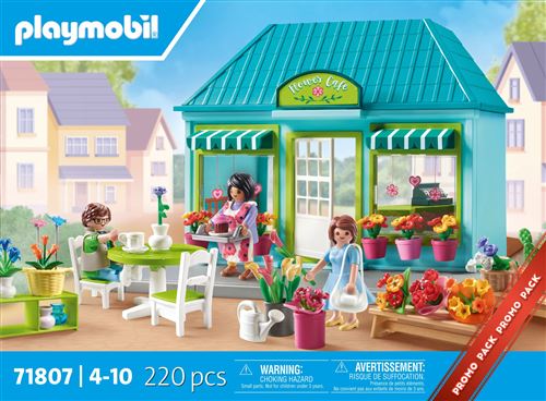 Playmobil Promo Pack 71807 Boutique de fleuriste et salon de thé