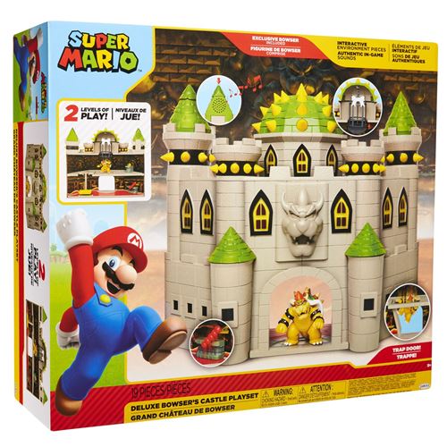 Playset Nintendo Mario Château de Bowser Deluxe