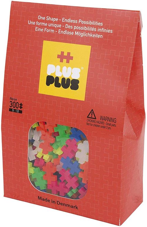 Plus-Plus Pack Mini Neon 300 pcs
