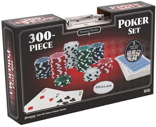 Poker Goliath Chip Set Tin Case 300 pièces