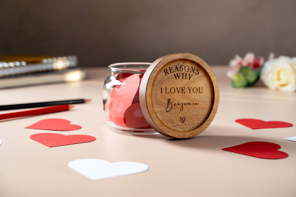 Pot d’amour en bois gravé Etsy