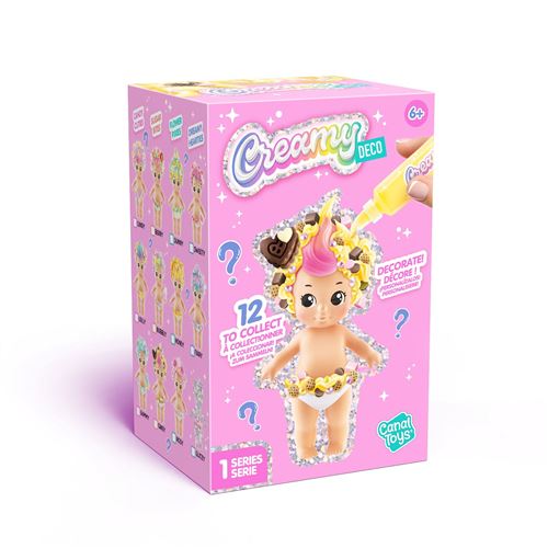 Poupée Canal Toys Creamy Deco DIY Baby 1 Pack Serie 1 Modèle aléatoire