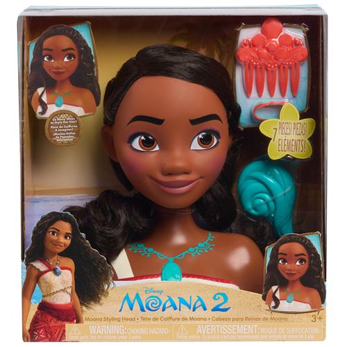 Poupée Disney Vaiana Tête à coiffer