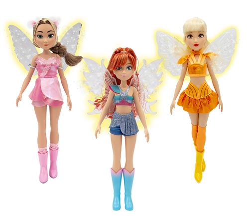Poupée Giochi Preziosi Winx Ailes Lumineuses 26 cm Modèle aléatoire