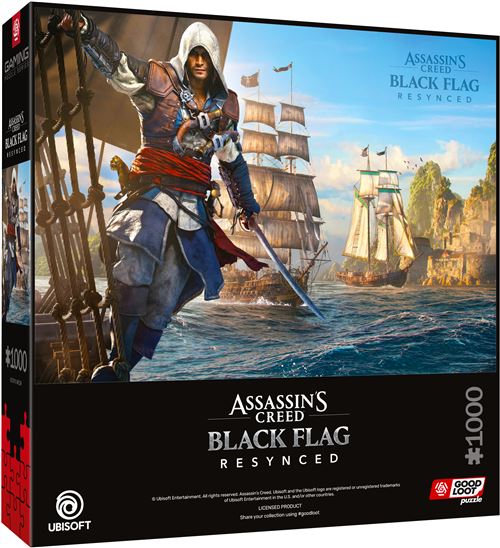 Puzzle 1000 pièces Assassin's Creed Black Flag Resynced