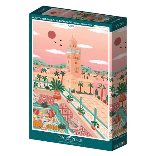 Puzzle 1000 pièces Alize Pieces & Peace Koutoubia