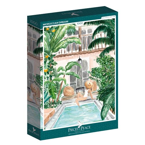 Puzzle 1000 pièces Alize Pieces & Peace Rêve marocain