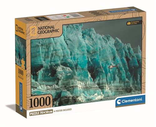 Puzzle 1000 pièces Clementoni National Geographic Glaciers