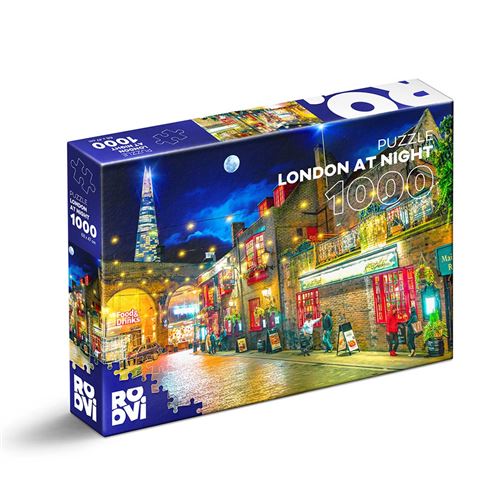 Puzzle 1000 pièces D-Toys Londres by Night