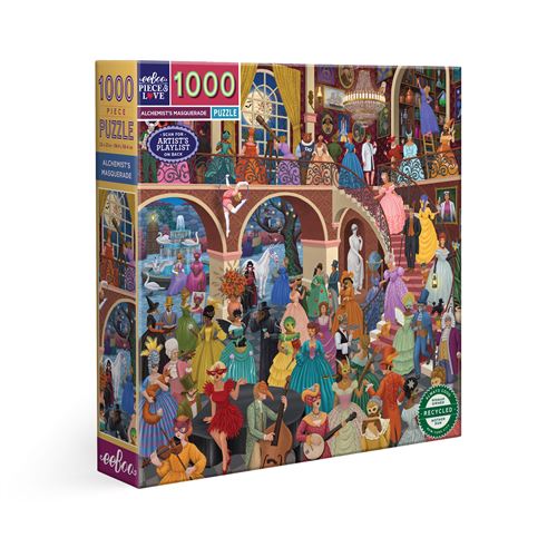 Puzzle 1000 pièces Eeboo Alchemist's Masquerade