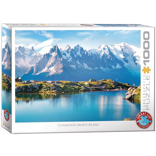 Puzzle 1000 pièces Eurographics Chamonix-Mont-Blanc