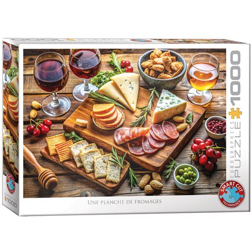 Puzzle 1000 pièces Eurographics Une planche de fromages