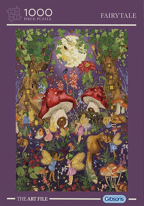 Puzzle 1000 pièces Gibsons Fairytale