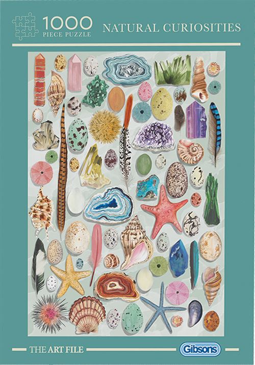 Puzzle 1000 pièces Gibsons Natural Curiosities