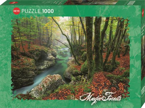 Puzzle 1000 pièces Heye Little Book Magic Forests