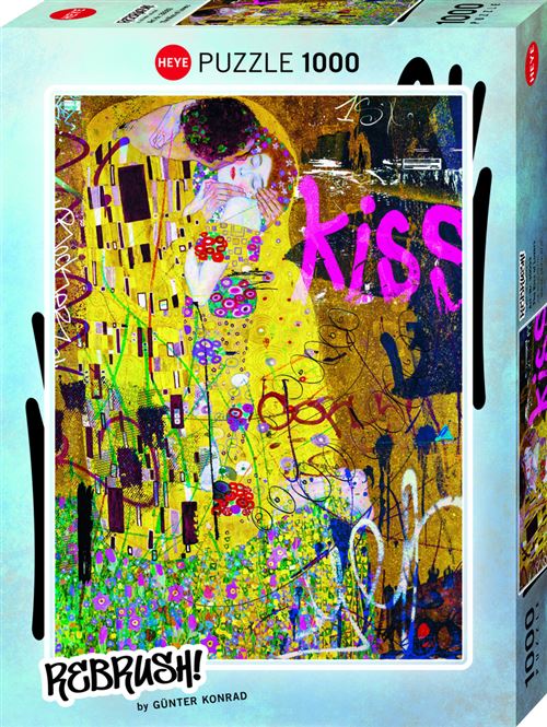 Puzzle 1000 pièces Heye Rebrush! The Kiss