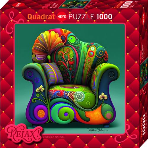 Puzzle 1000 pièces Heye Relax! Easy Chair
