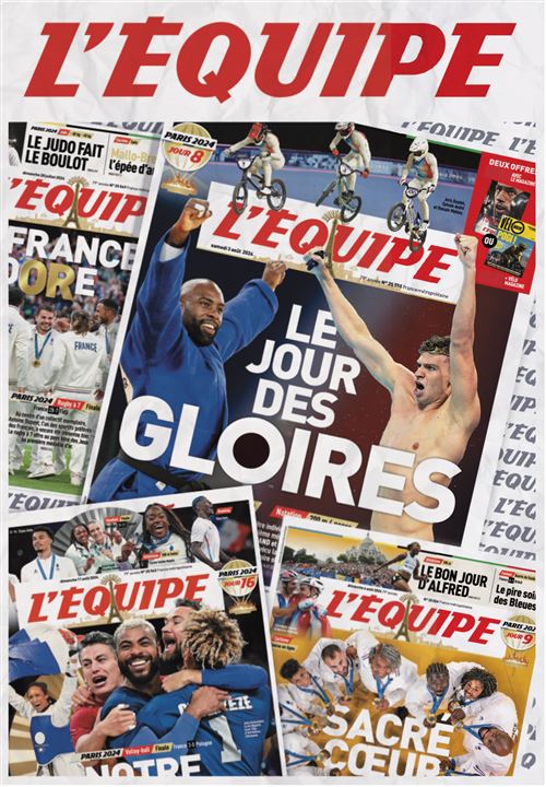Puzzle 1000 pièces L'équipe JO 2024