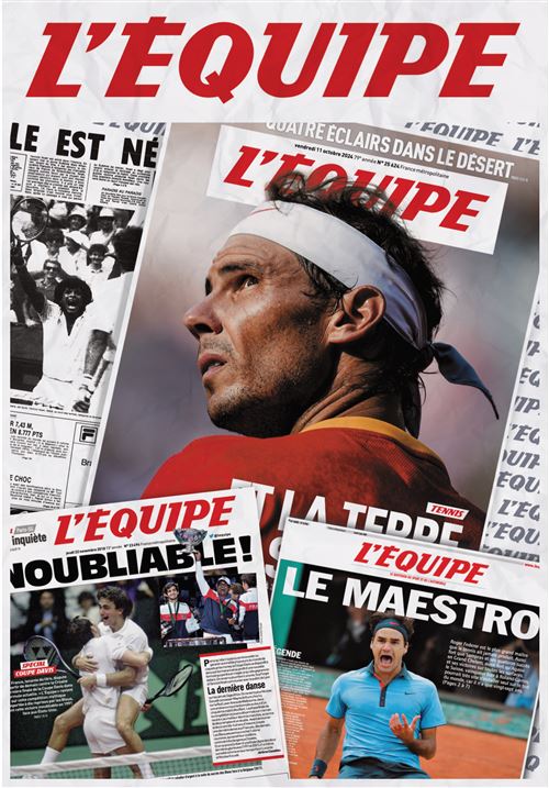 Puzzle 1000 pièces L'équipe Légendes du Tennis