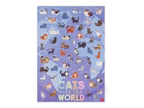 Puzzle 1000 pièces Legami Kitty