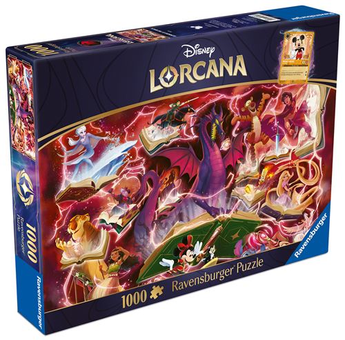 Puzzle 1000 pièces Lorcana Ravensburger Ruby