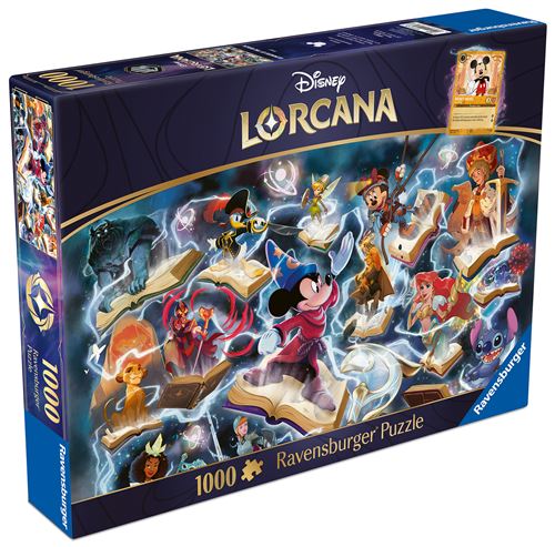 Puzzle 1000 pièces Lorcana Ravensburger Steel