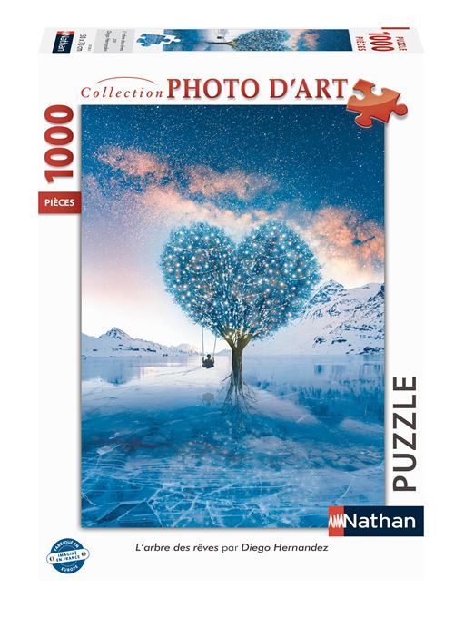 Puzzle 1000 pièces Nathan L'Arbre des Rêves par Diego Hernandez