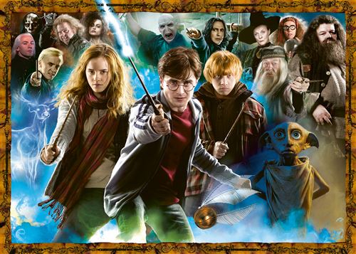 Puzzle 1000 pièces Ravensburger Harry Potter et les sorciers