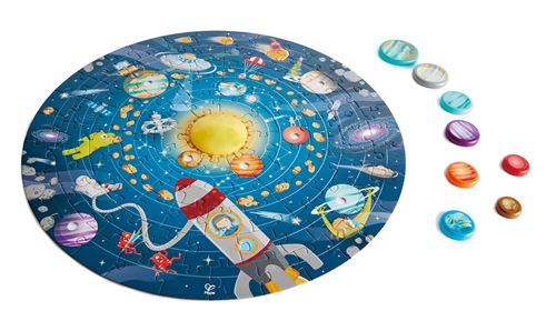 Puzzle 102 pièces Hape Système solaire