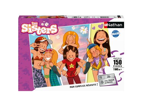 Puzzle 150 pièces Nathan C'est parti mon kiwi Les Sisters