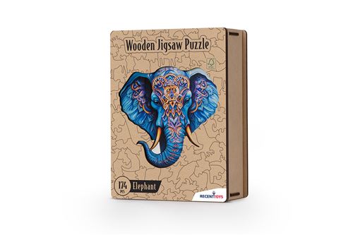 Puzzle 174 pièces Recent Toys Eléphant