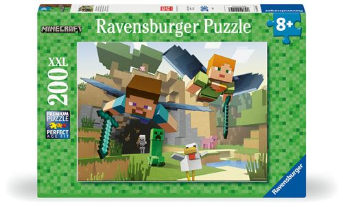 Puzzle 200 pièces XXL Ravensburger Minecraft