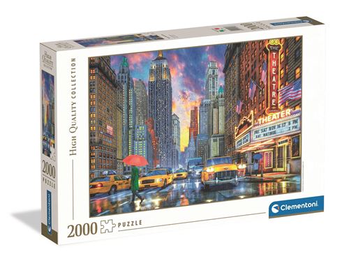 Puzzle 2000 pièces Clementoni Rainy Manhattan