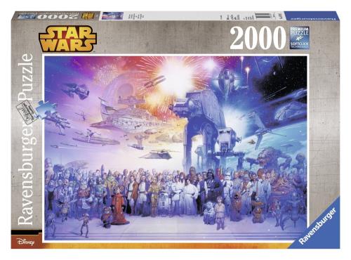 Puzzle 2000 pièces Ravensburger L'univers Star Wars